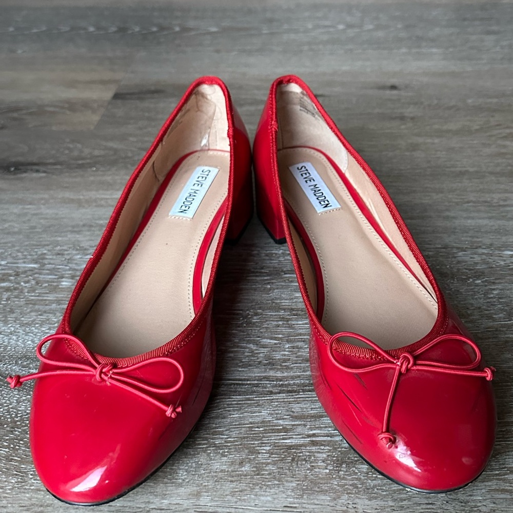Steve Madden Cherry Red Women's Flats